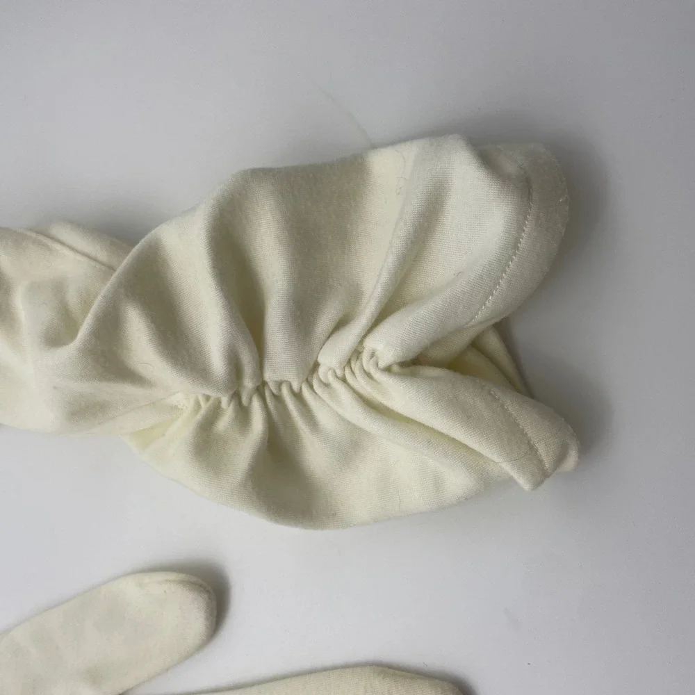 Vintage White Dress Gloves Lot of 2 Pairs Formal Costume Party Short Stretch‎